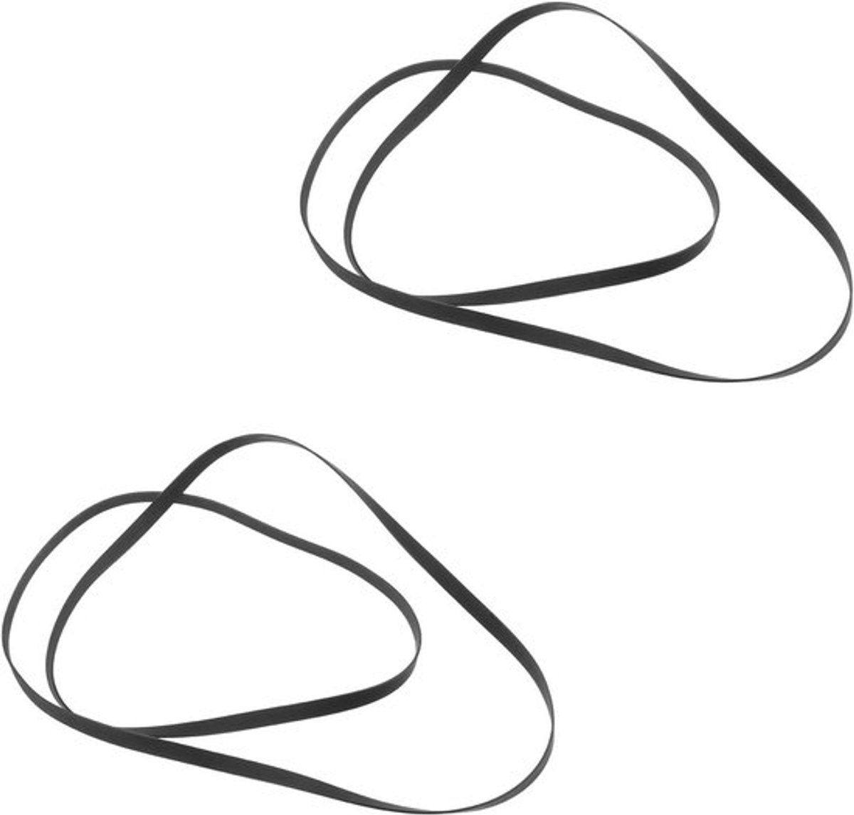 - Platenspeler aandrijfriem - Vervanging rubberen aandrijfriem - Compatibel met Pioneer PL-Z91 PL-Z92 PL-Z93 PL-Z94 PL-Z95 - 2 stuks - Draaitafel fonograaf - Geschikt voor Pioneer modellen