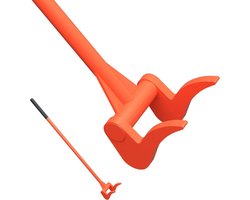 Pallet Breker - Plankverwijderaar - Demontage Werkzaamheden - Ergonomische Grip - 120 cm - Grijs