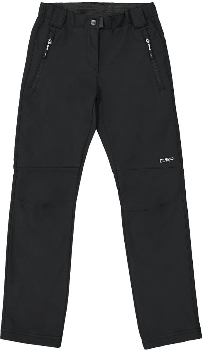 Meisjes slim softshell broek CMP Zwart