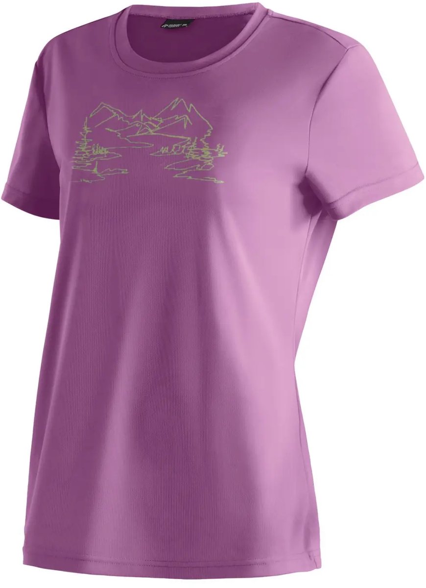 Damestrui Maier Sports Wilma Print Bruised Boysenberry