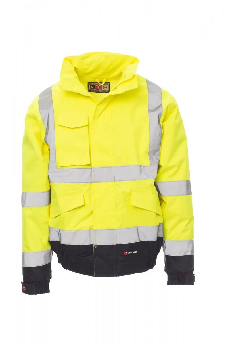 Payper Paddock - fluorescent yellow/navy blue - 4XL