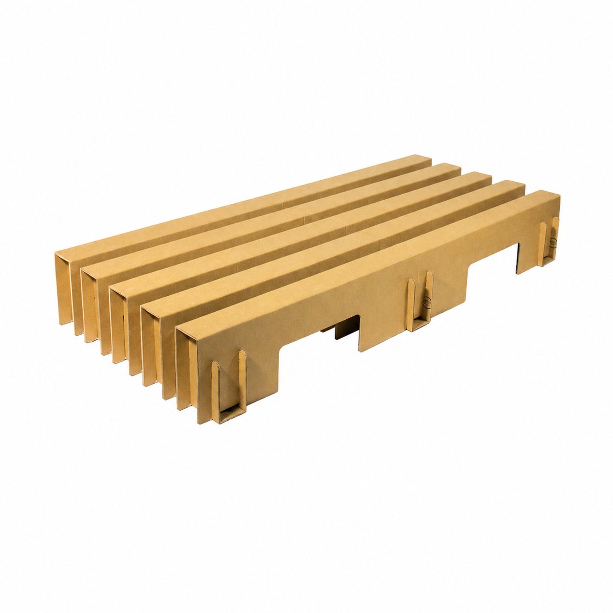 Kartonnen boog bed