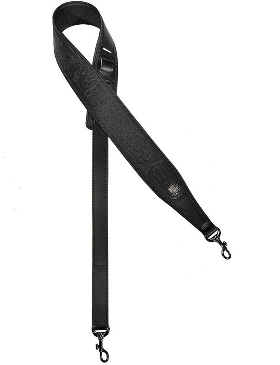 Gaucho GSTB641BK Lederen Banjoriem - Zwart