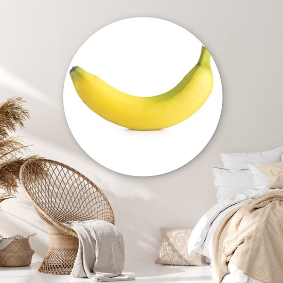 Copie de l'assiette en plastique Banana Wall Circle jaune ⌀ 140 cm