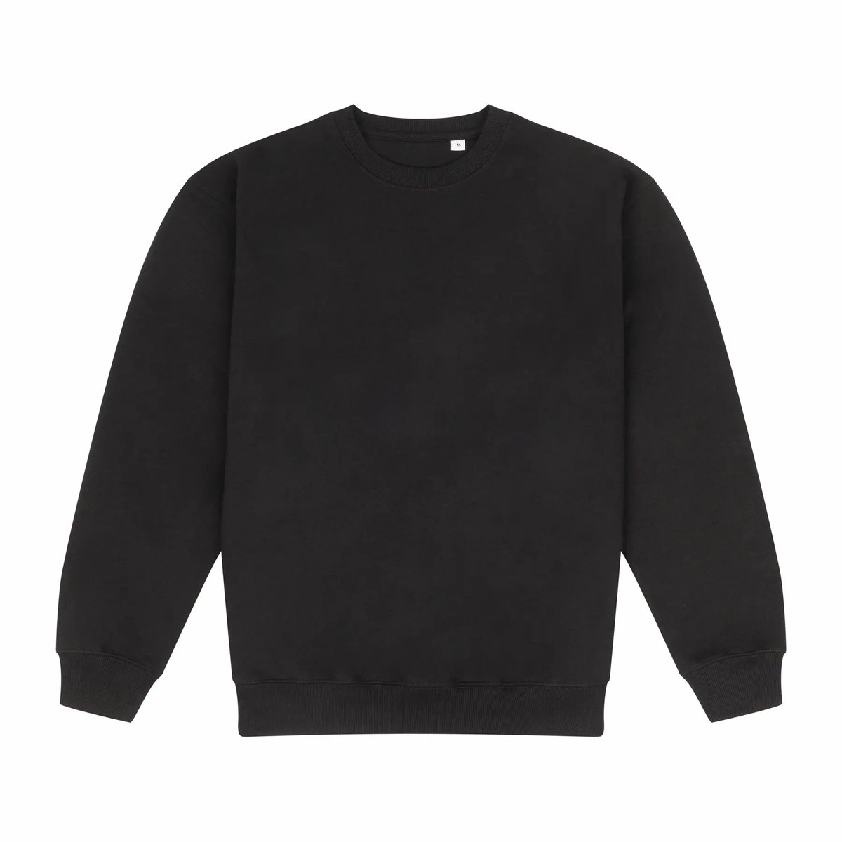 Dikke Sweatshirt Just Hoods Vision Zwart