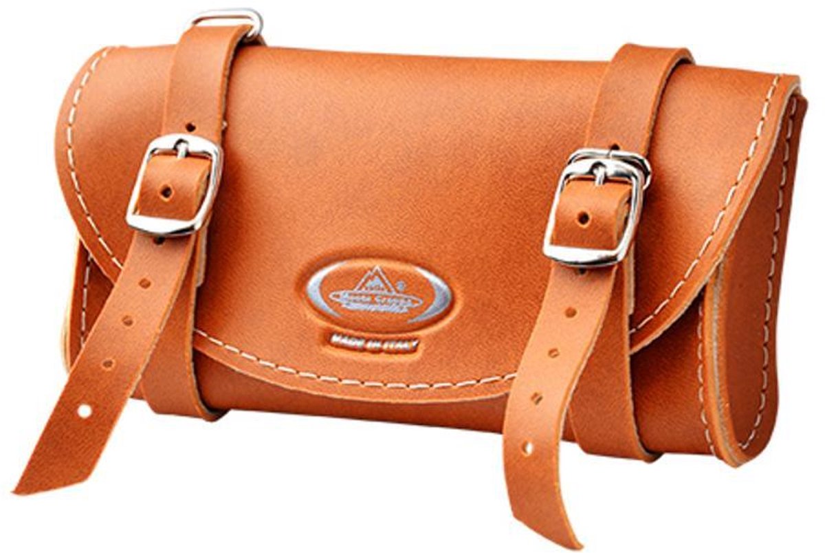 Leren zadeltas Selle Montegrappa Vintage
