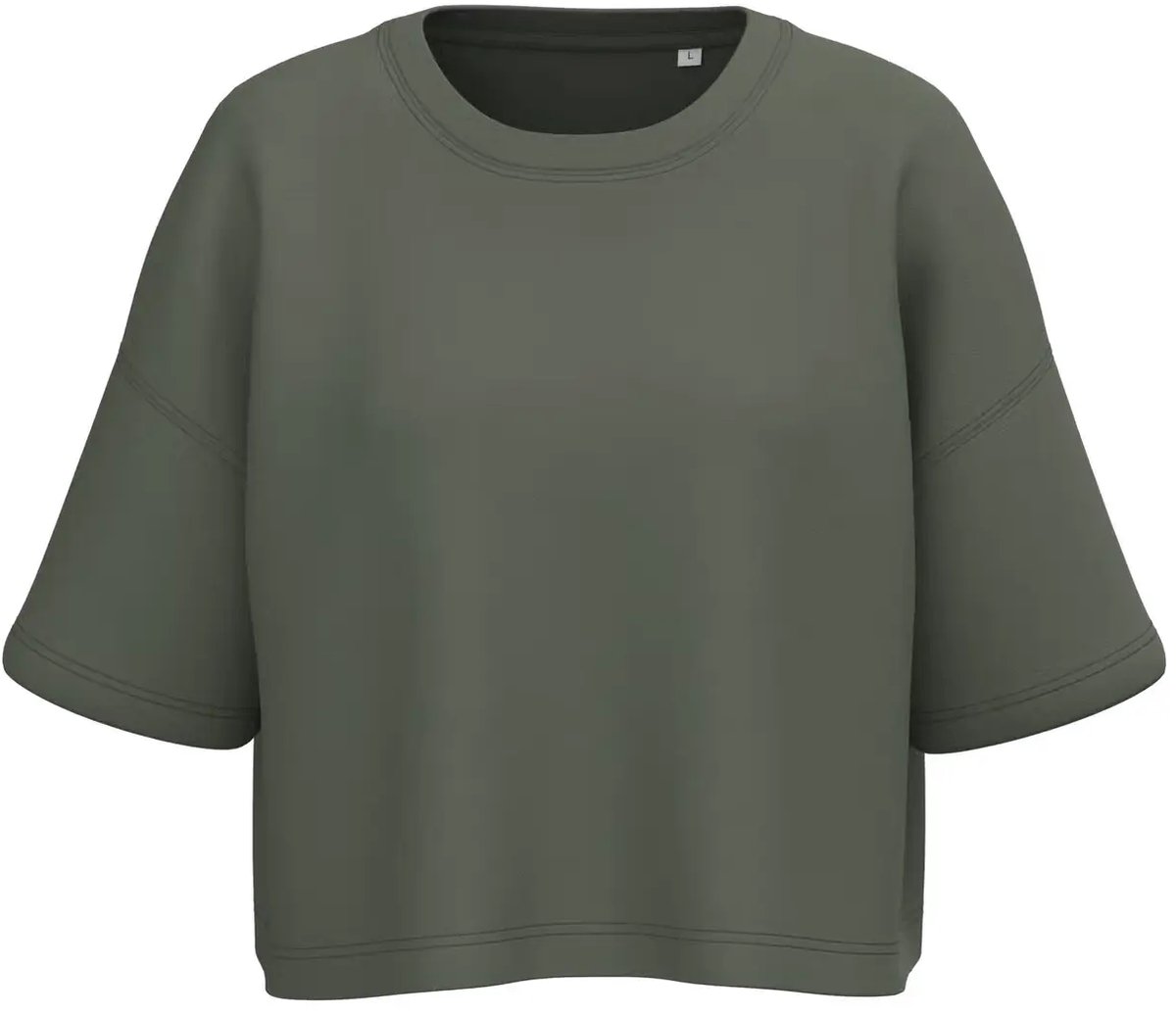 Korte mouw cropped sweatshirt voor dames Proact