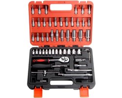 Gereedschapskist Set - Handgereedschap Kit - Huis en Auto - 53 Delen - 27.5cm - Zwart
