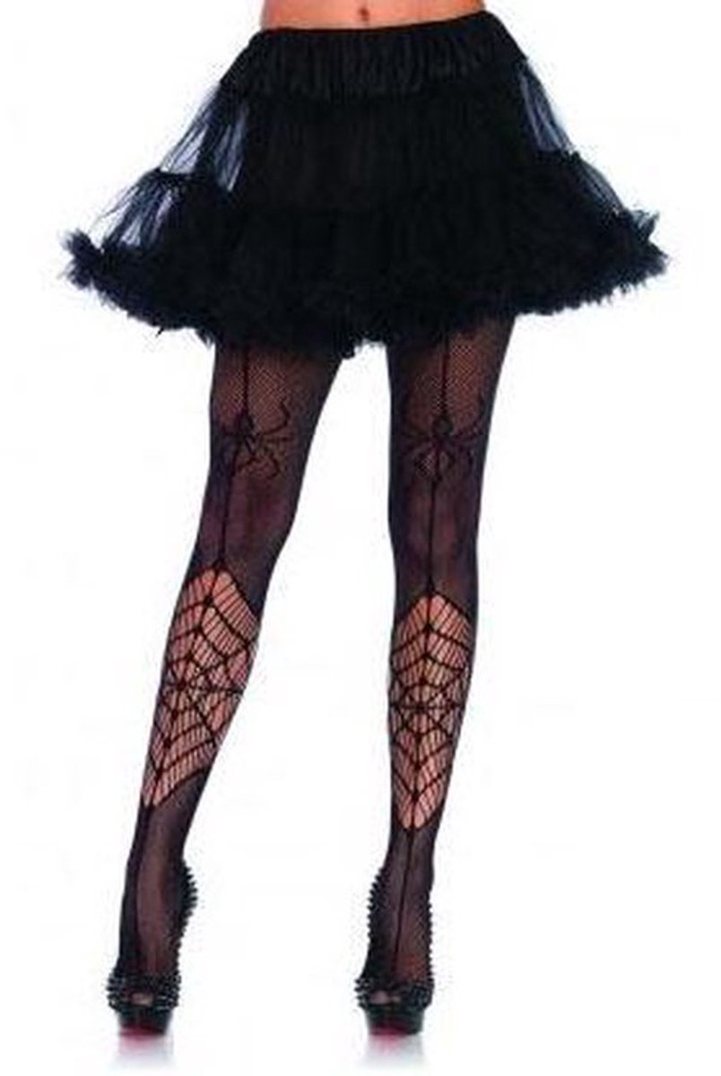 Leg Avenue Itsy Bitsy Spider pantyhose ["Zwart"]