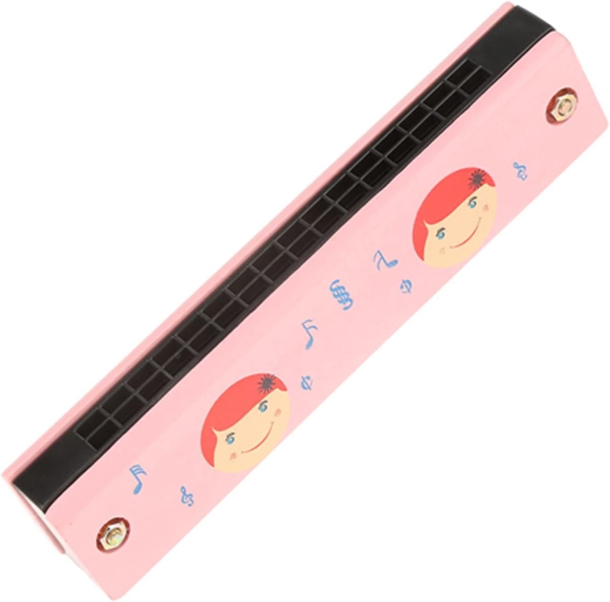Muziekinstrument Speelgoed - Kinder Harmonica - Muziek Leren - Zacht Hout - 13 cm - Willekeurig