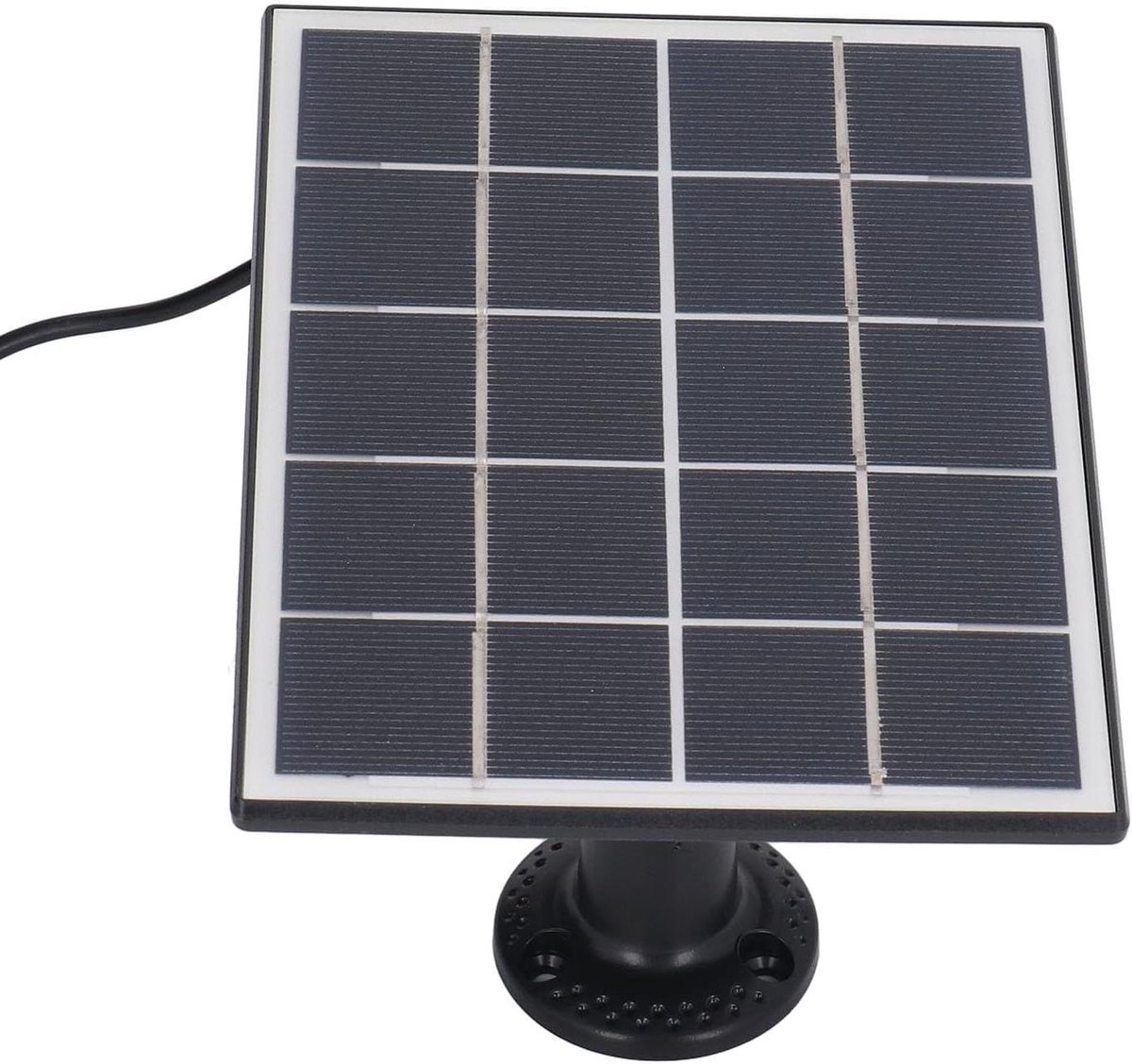 Zonnepaneel - Zonnelader - Buitenapparaten Opladen - Monokristallijn Silicium - 3W 5V - Zwart