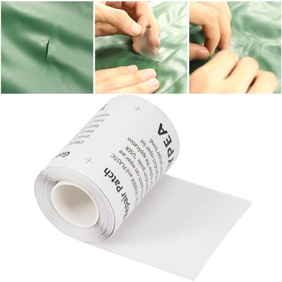 Reparatielijm - Reparatietape - Opblaasbare items herstellen - Sterke kleefkracht - 7.5 x 375 cm - Transparant — afbeelding 5