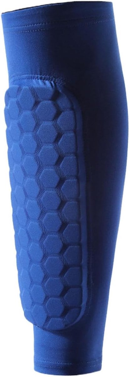 Scheenbeschermers Voetbal - Sport Beschermers - Sporten Beschermen - Slagvast Ontwerp - Unisex Maat - Blauw