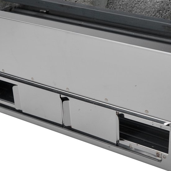 Tokyo Design Studio - Konro Grill - Yakitori Grill - RVS - 60 x 24 x 16,5 cm - Japanse BBQ - Hibachi Grill — afbeelding 4