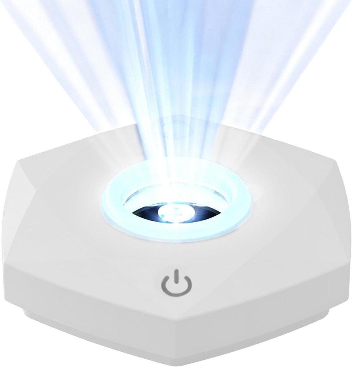 Toilet UV Lamp - Geur Bestrijder - Hygiënisch Toilet - Automatische Desinfectie - 10.5 cm - Wit