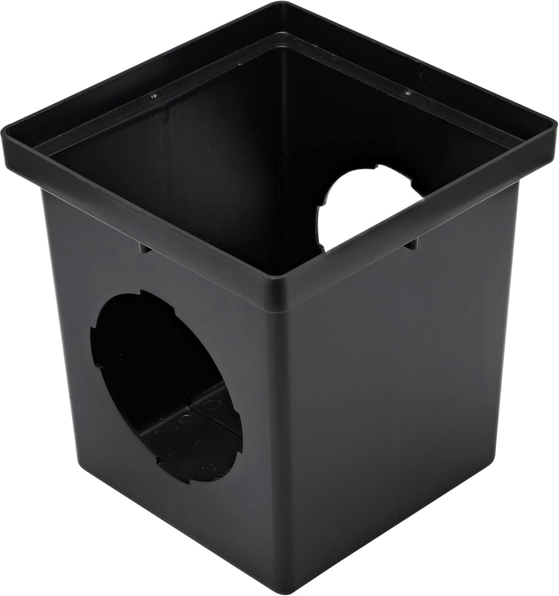 Afvoer Put - Regenwater Opvang - Wateroverlast Voorkomen - Dubbele Opening - 30 cm - Zwart