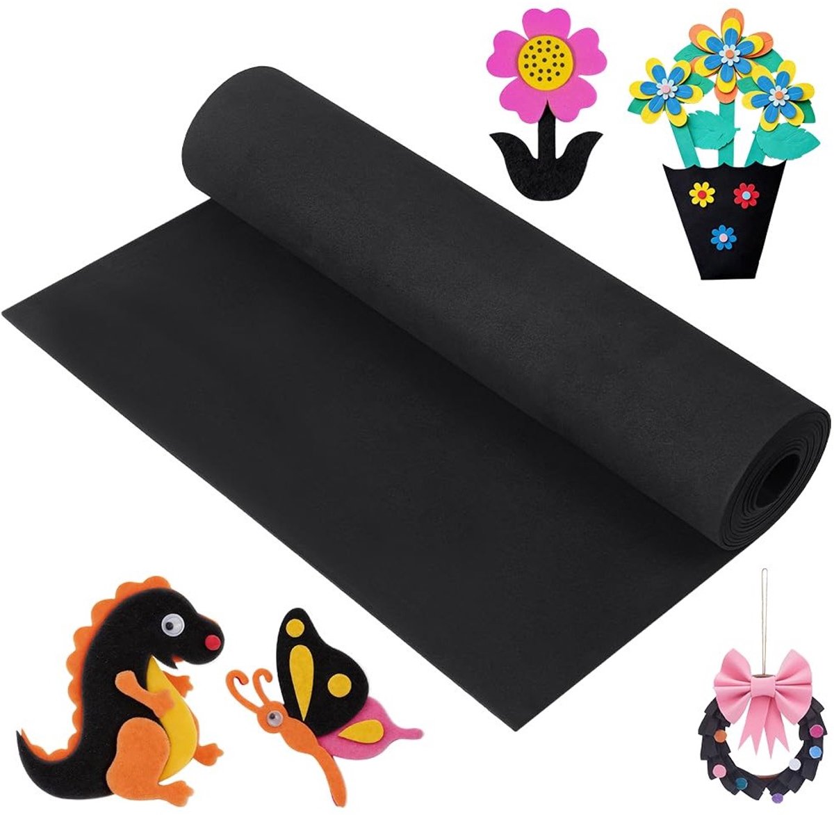 Rol van 2 m hoge dichtheid EVA-schuimplaat, 350 mm breed voor cosplay-kostuums en knutselprojecten, ideaal voor Halloween en creatieve DIY-accessoires