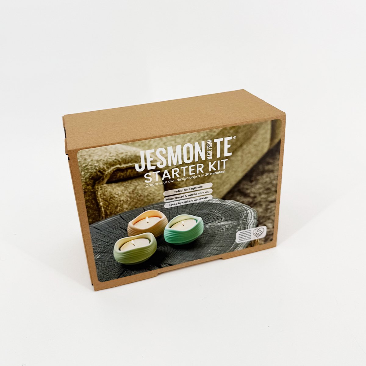 Jesmonite® starter kit - Golvend kommetje