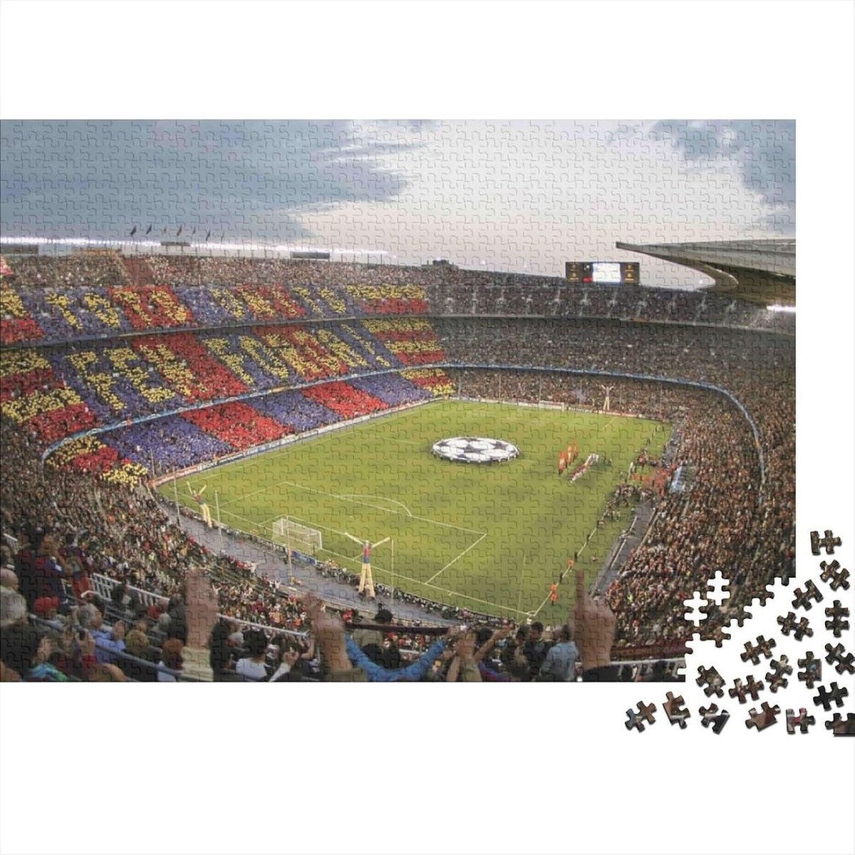 Legpuzzel Stadion - Volwassenen Puzzel - Ontspanning Thuis - 1000 Stukjes - 52 x 38 cm - Meerdere Kleuren