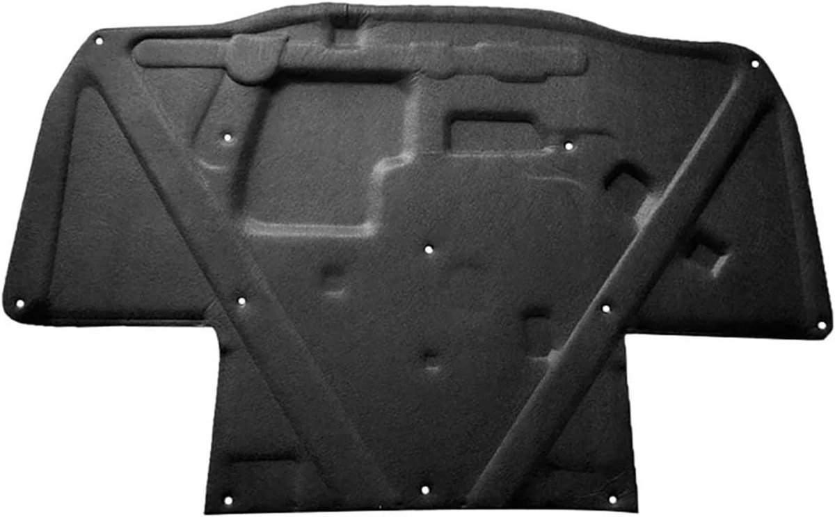 Geluidsisolatiemat - Motor isolatie - Auto geluid dempen - Milieuvriendelijk materiaal - 10 x 10 x 1 mm - Zwart