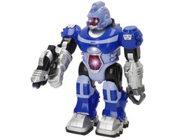 Colorbaby Warriors-lights/sound Interactieve Robot Blauw Kinderen