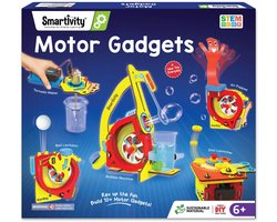 Smartivity Uitvinderslab – Houten STEM Bouwset – 10+ Techniekprojecten – 105 Onderdelen – Vanaf 6 Jaar