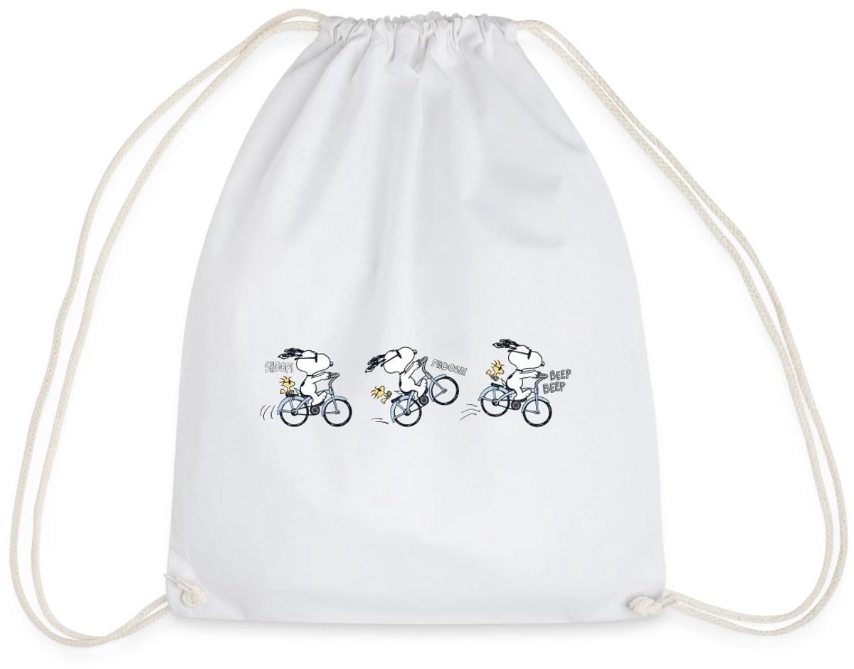 Peanuts Snoopy Fiets Gymtas
