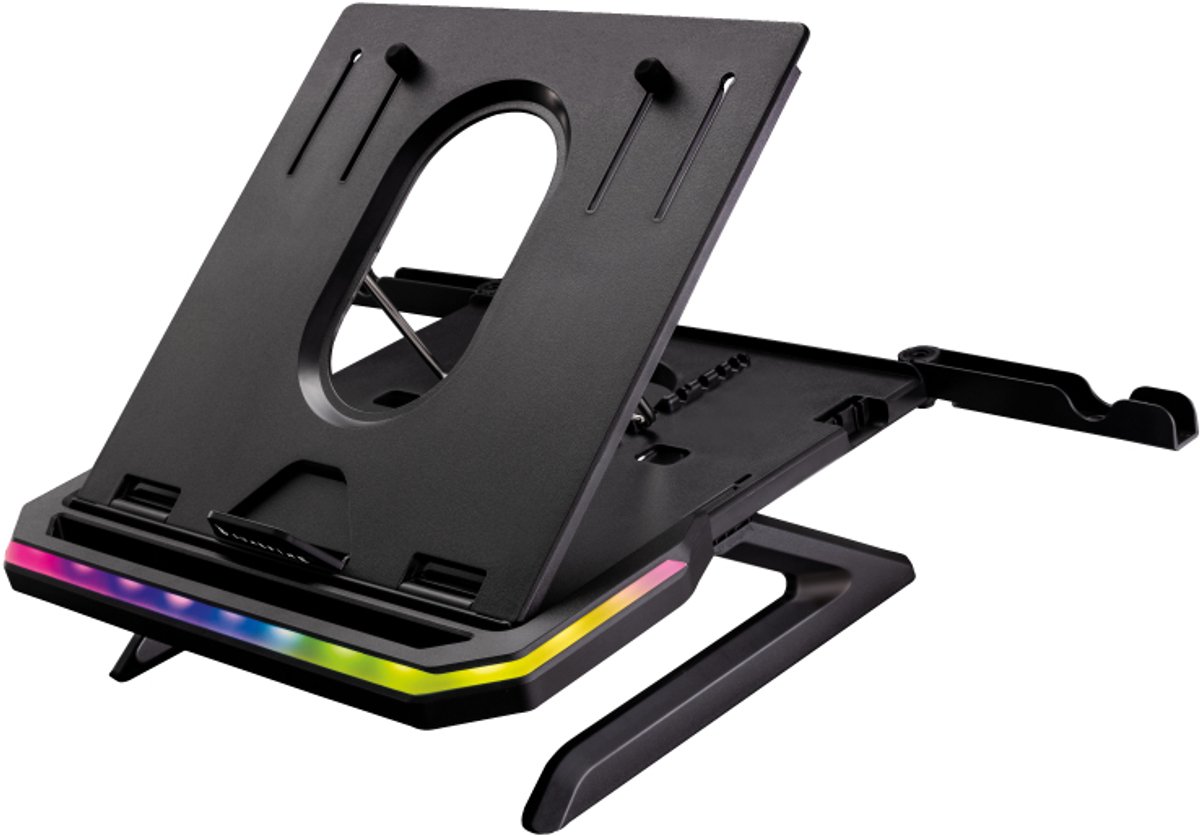 Surefire Laptopstandaard Portus X1 Opvouwbaar Rgb Lichtgewicht