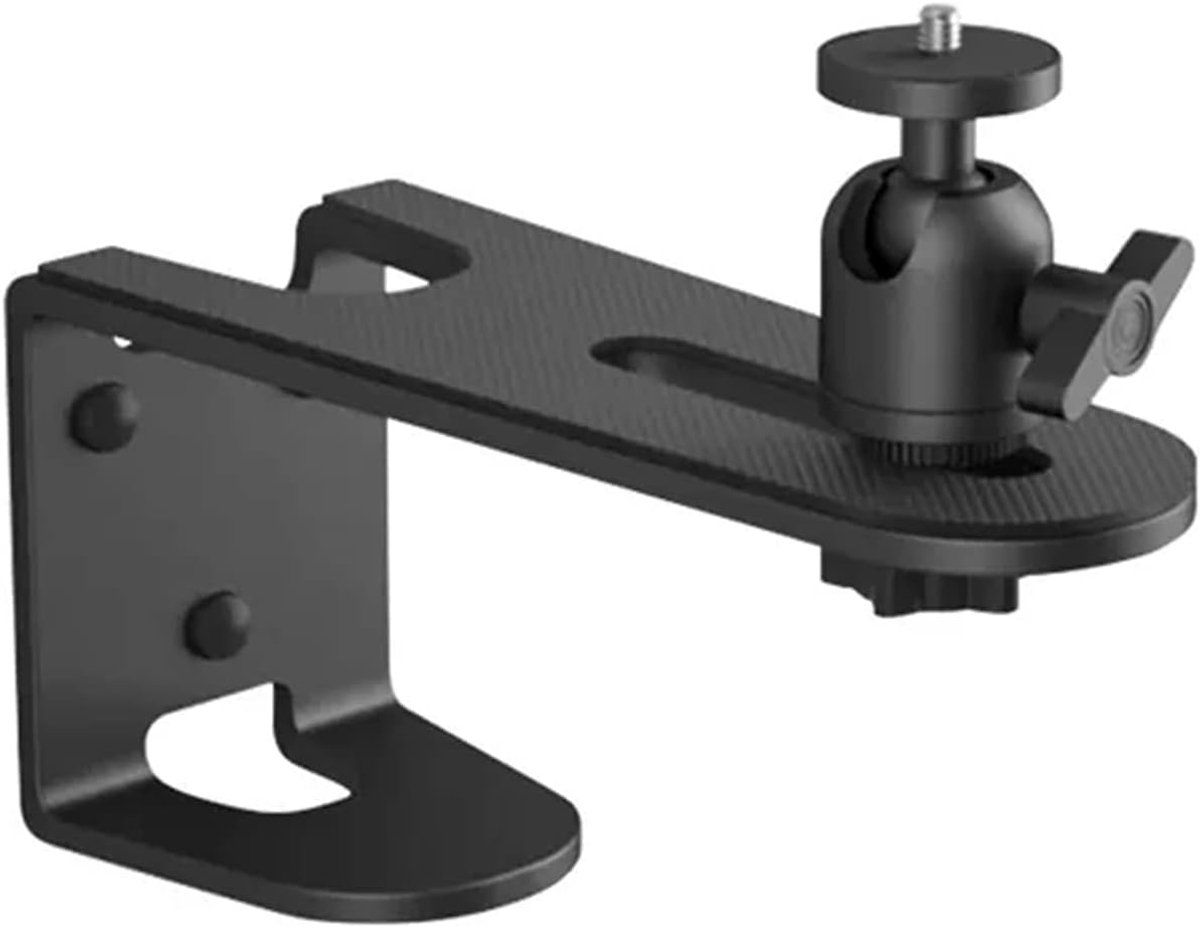 Projector Beugel - Wandmontage Houder - Film Kijken - U-Vorm Ontwerp - 5kg Draagkracht - Zwart