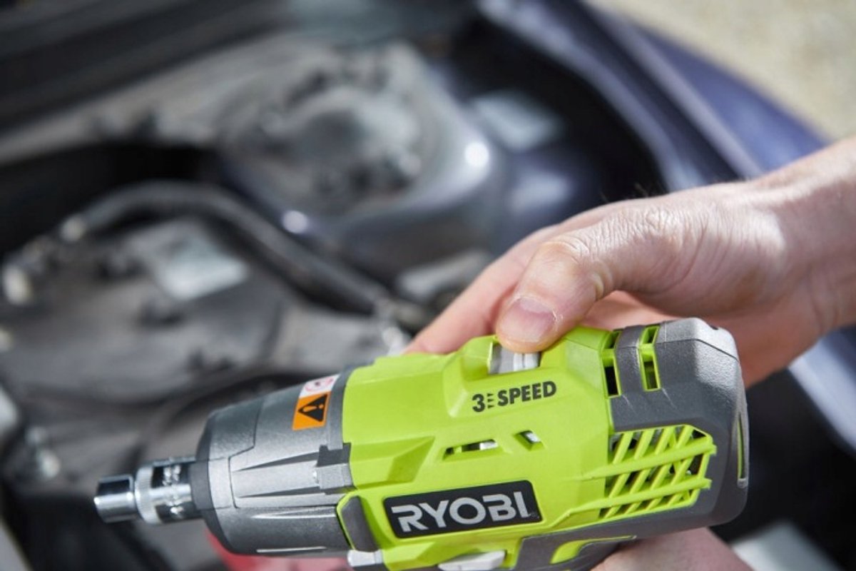 Ryobi R18IW3-0 ONE+ 18V Li-Ion Accu slagmoersleutel body - 400Nm thumbnail 2