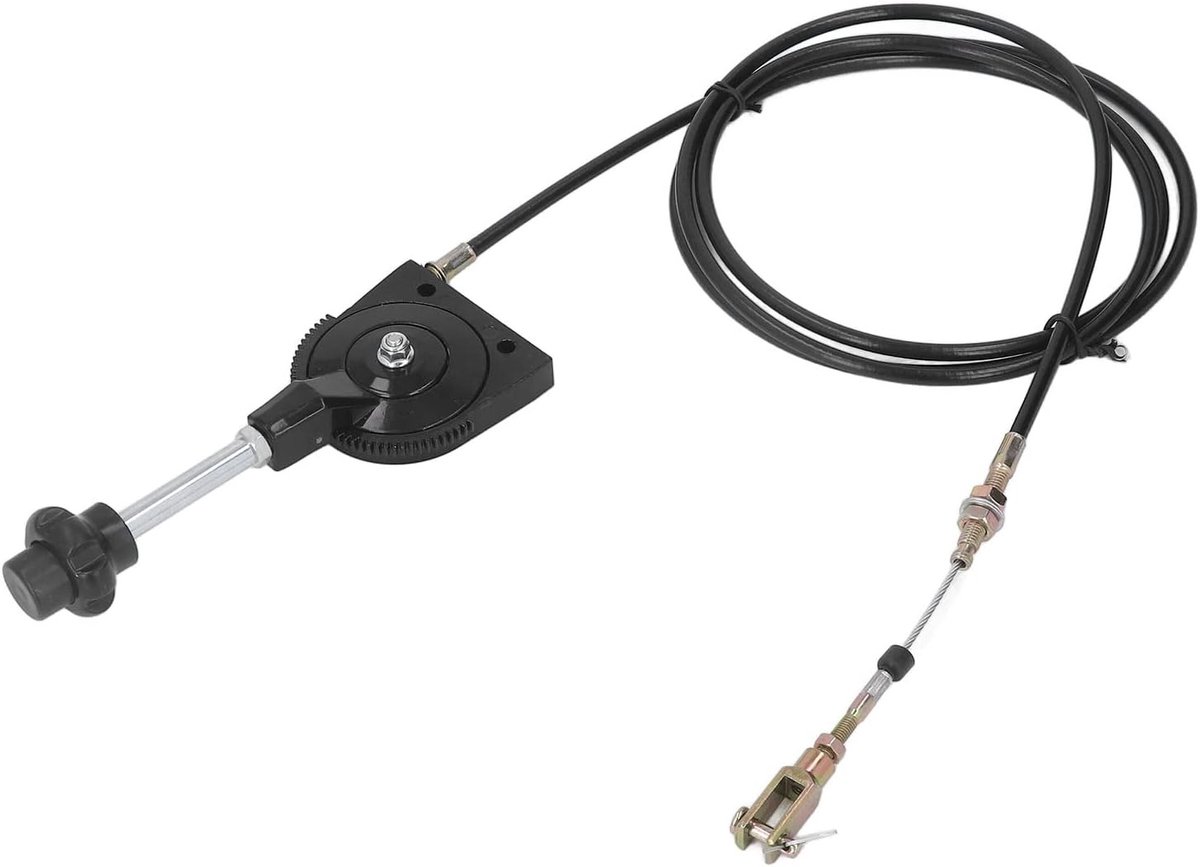 Stabiele PU Throttle Kabel van 2.5m voor Gas Motoren met RVS Aansluiting en Eenvoudige Verbinding
