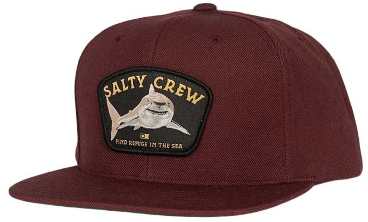 Salty Crew Lurking 6 Panel Pet Rood