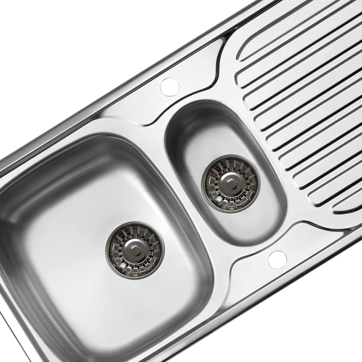 RVS Afvoerstop voor Keuken, Dikke Filterplug, Ideaal voor Keukenafvoer, Diameter 83mm, Duurzaam en Effectief