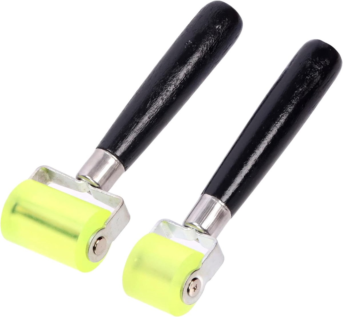 SnelShoppen - 2Pcs Geluidsisolatie Roller Set - 1.2 Inch en 2 Inch Rubber Geluidsdemping Pers Roller Assortiment - Ideaal voor Auto, Dak, Deuren, Gelu