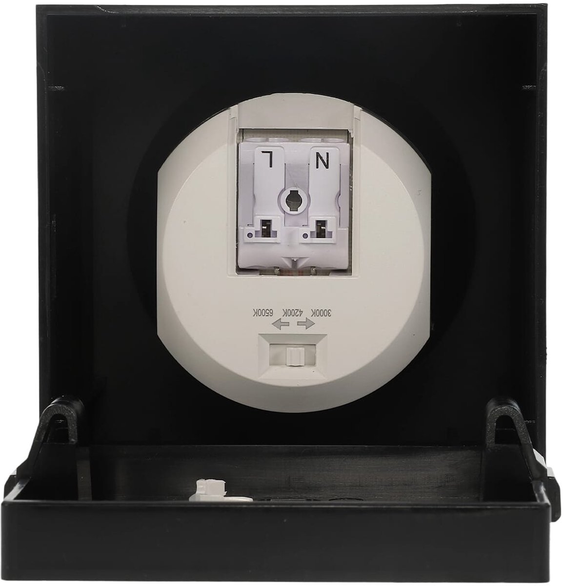 VITO Cubix-F - Vierkante Led Opbouwspot Plafond - 7W 840lm 3CCT IP20 - Verstelbaar 30° - 9x9x10cm - Zwart