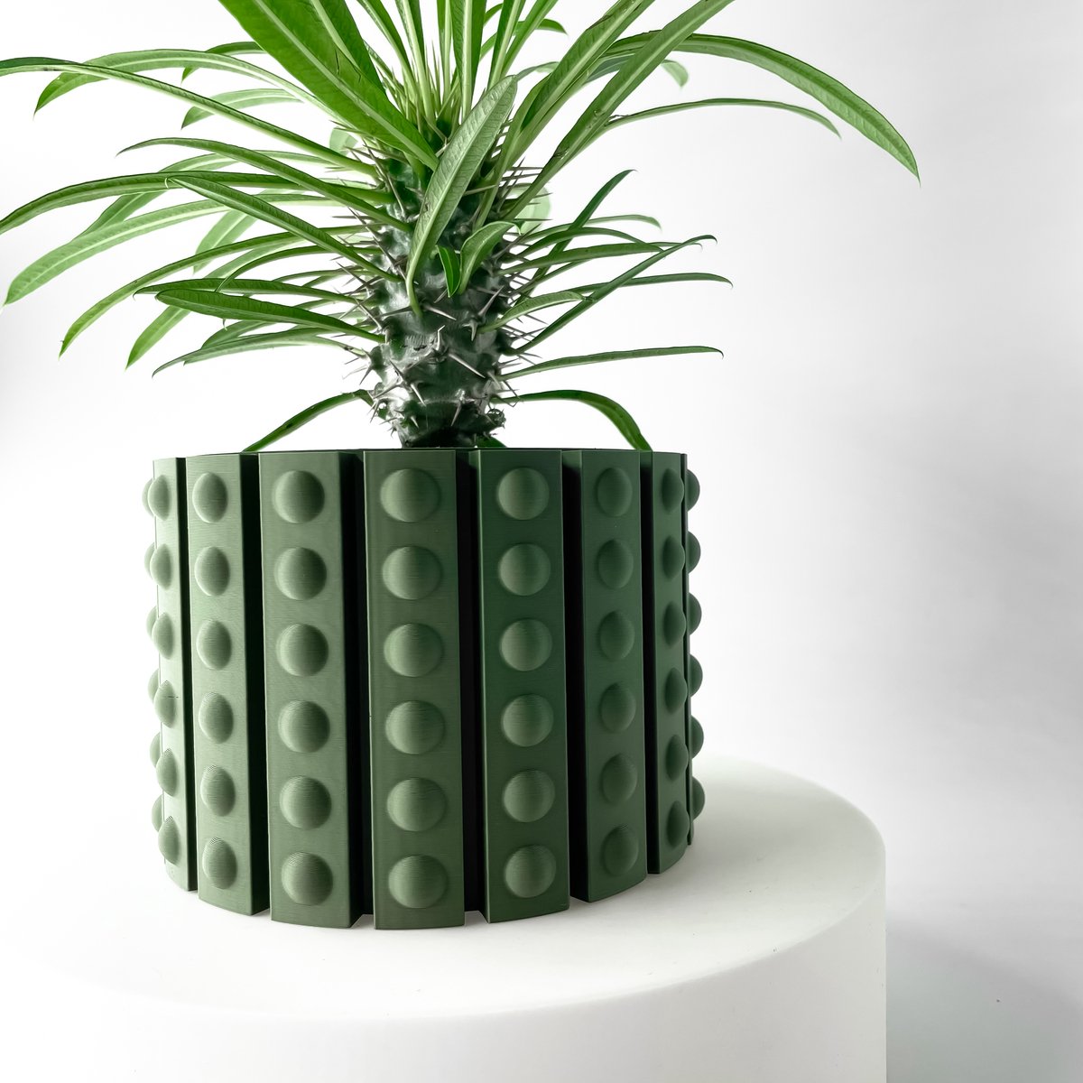 Skushy Belio Bloempot - Moderne Designpot voor Kamerplanten - Sculpturale Plantenpot voor Woonkamer en Kantoor - Premium Woondecoratie