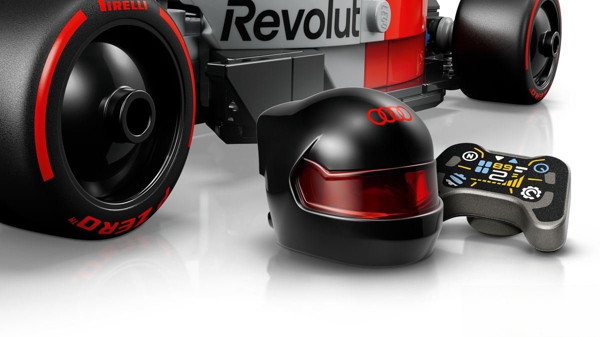 LEGO® Speed Champions Audi Revolut F1® Team R26 Racewagen - 77259 — afbeelding 12