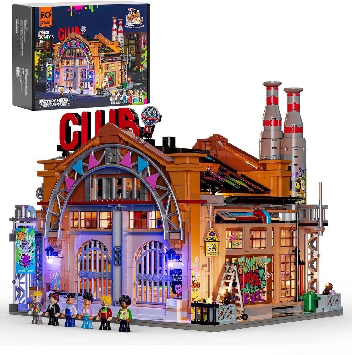 LumiBricks FO9068 Factory House Music
