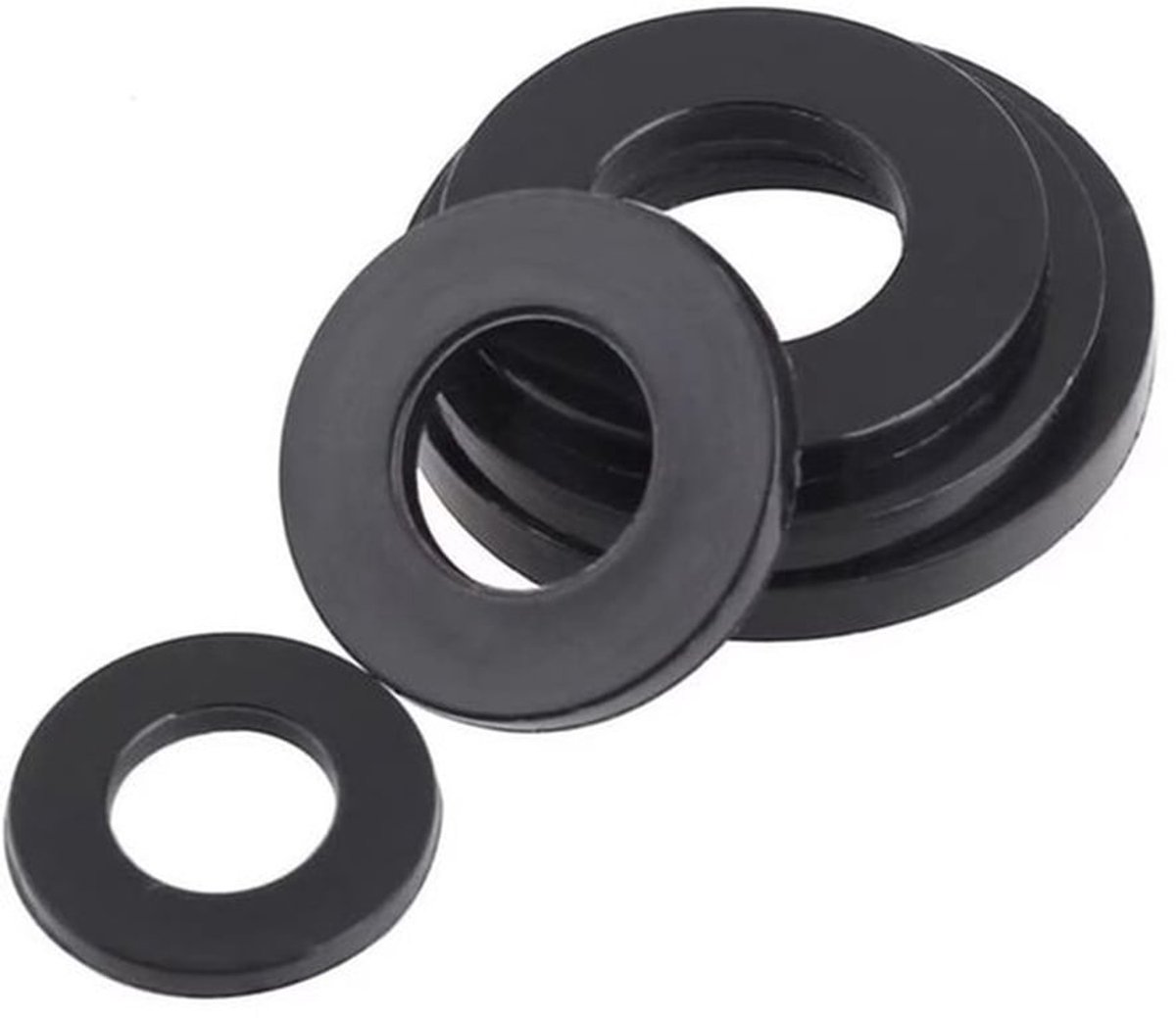 Sluitringen M10 x 30 x 2,0 mm - Nylon - 20 Stuks - Duurzaam - Antislip - Bestendig tegen chemicaliën - Onderlegringen