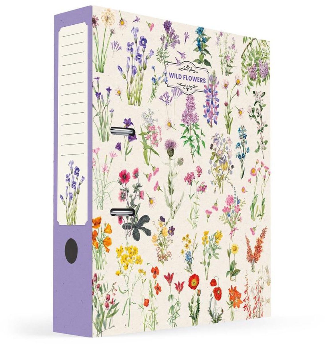 Grupo Erik - Wild Flowers Lever Arch Folder Ringband - Multicolours