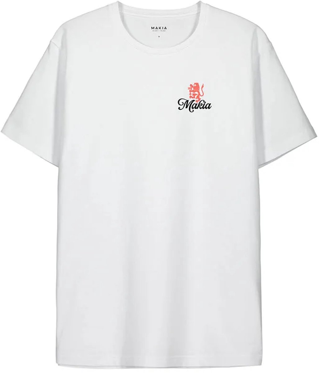 Makia Twenties T-shirt Met Korte Mouwen Wit M Man