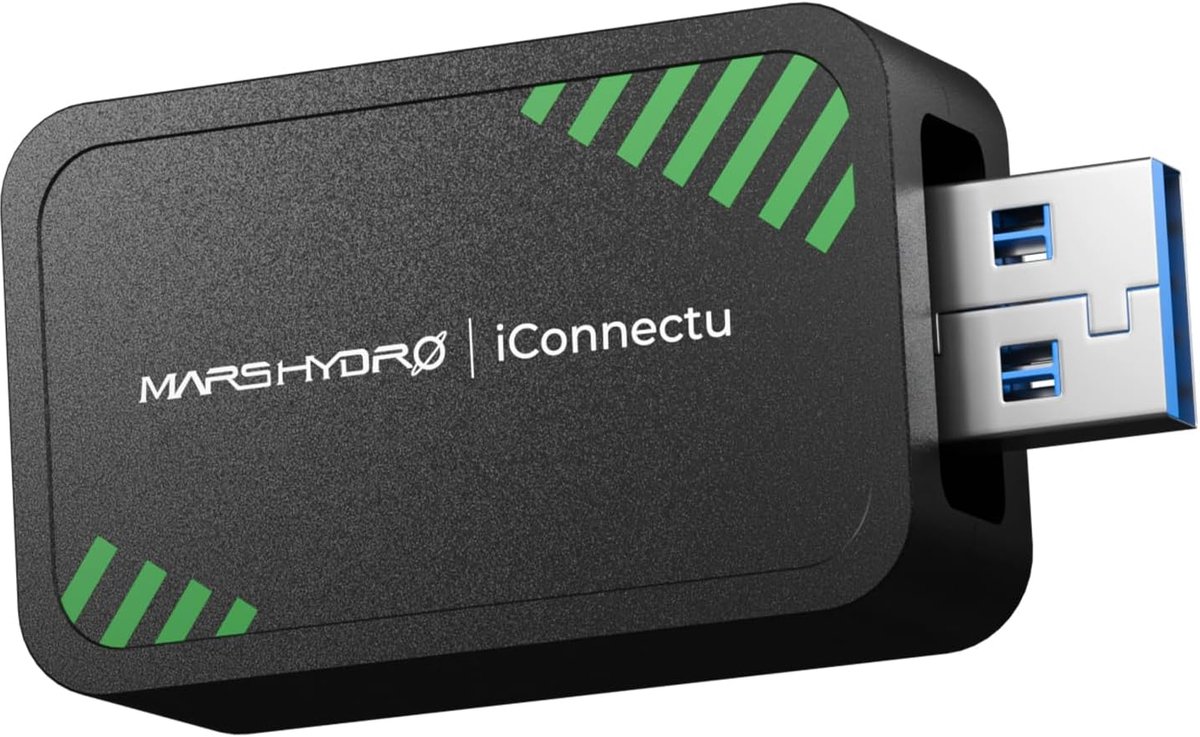 SnelShoppen - iConnectu Controller voor LED kweeklampen FC, FC-E, SP3000 - Bluetooth USB, WiFi, Smart-Grow systeem, Dimmable, Voor binnen en buiten tu