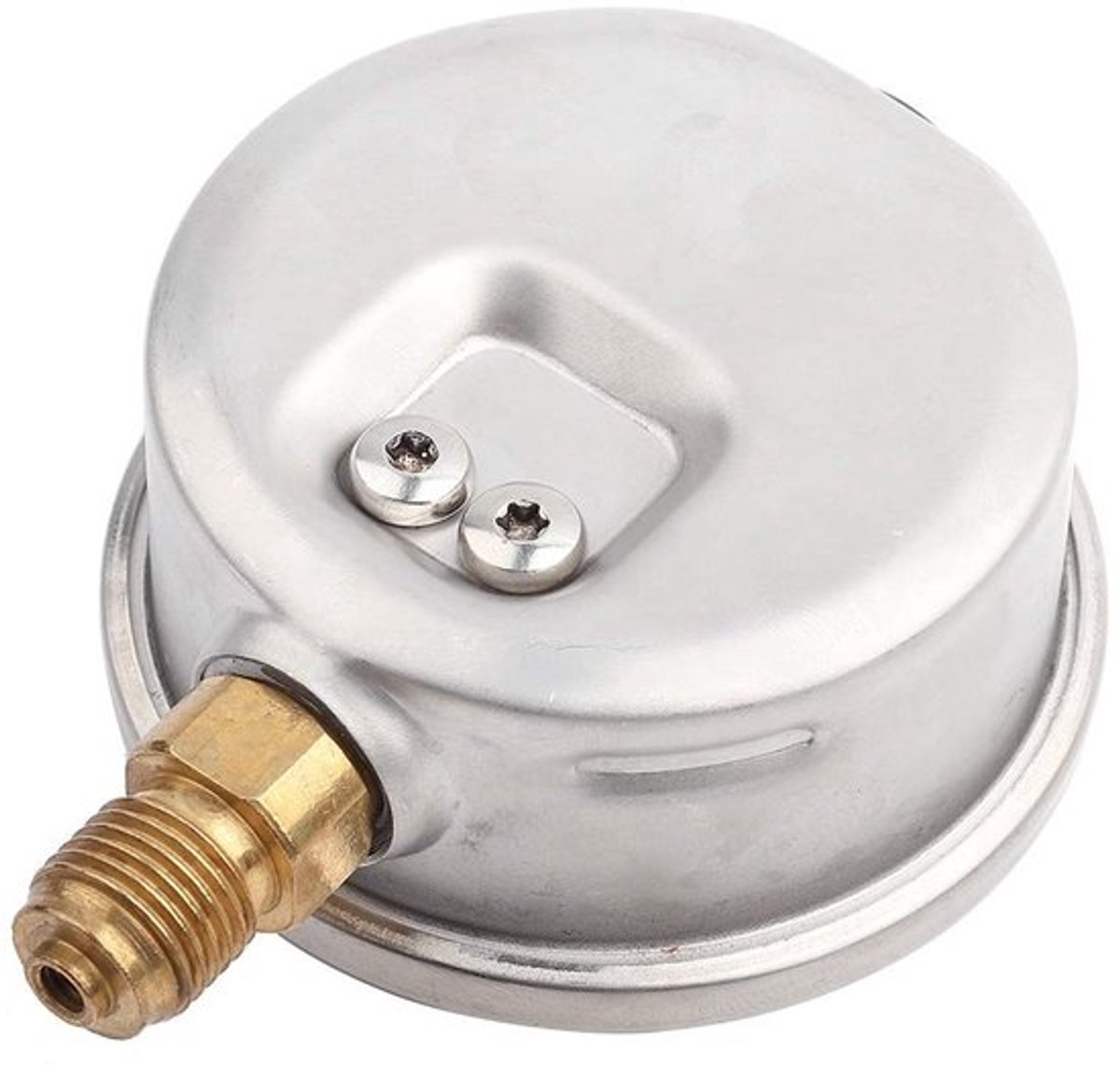 Hydraulische Manometer 0-250 Bar - 0-3750 PSI - Wijzerplaat 63 mm - G1/4 Schroefdraad - Metalen Behuizing - Duidelijke Nummermarkeringen - Drukmeter