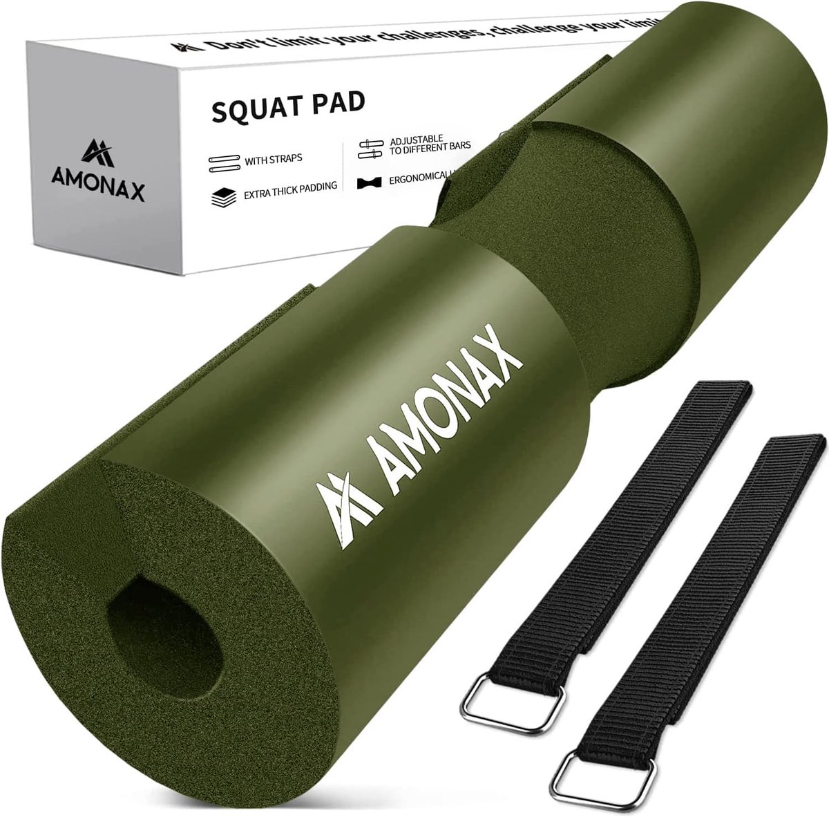 SnelShoppen - Barbell Squat Pad - Extra Dikke Foam Kussen voor Nek en Schouder Ondersteuning - Duurzame Gym Fitness Workout Cover voor Vrouwen - Ideaa