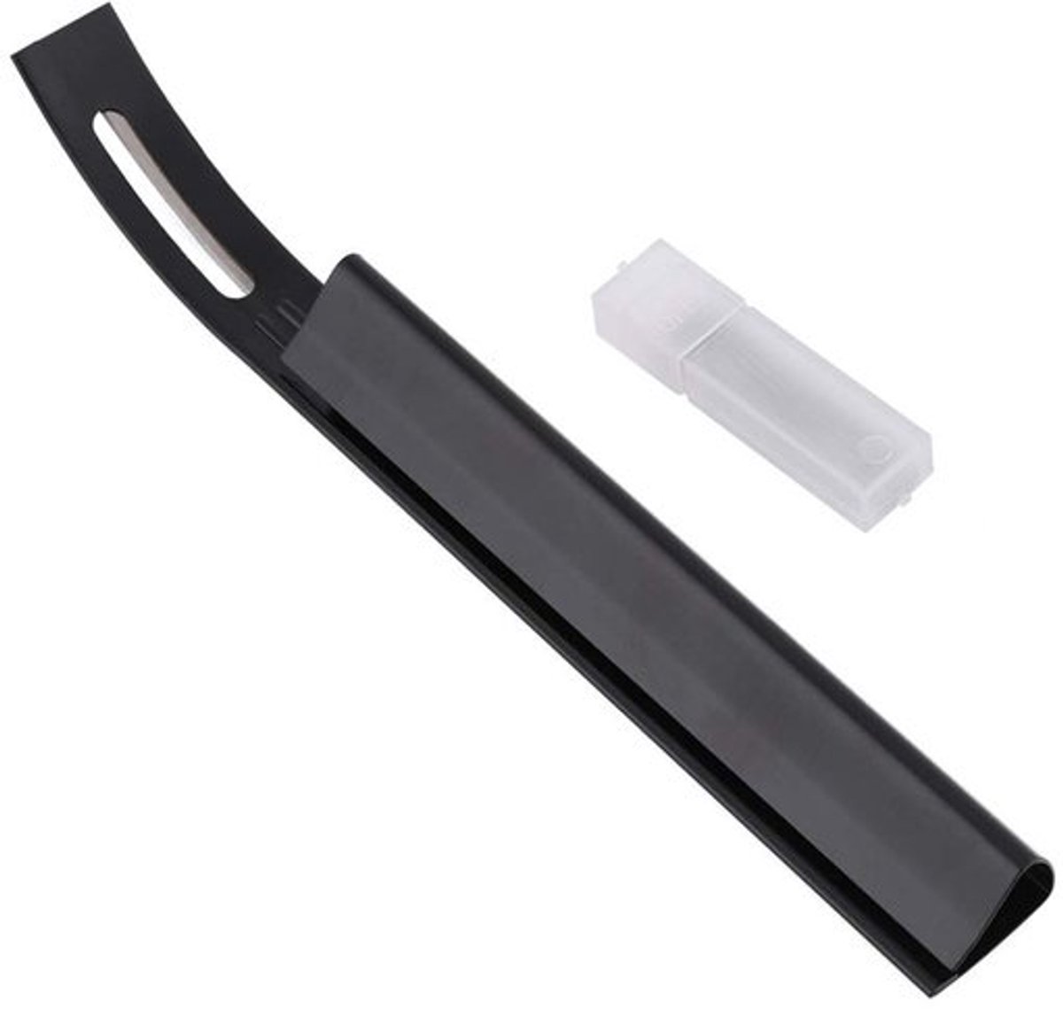 Skiving Knife Hoogwaardig Koolstofstaal - Veilig/Comfortabel - Leerbewerkings Gereedschap - Thinning Blade - Plooinaden - Onmisbaar voor Leren Handwerk - Leerbewerking Gereedschap