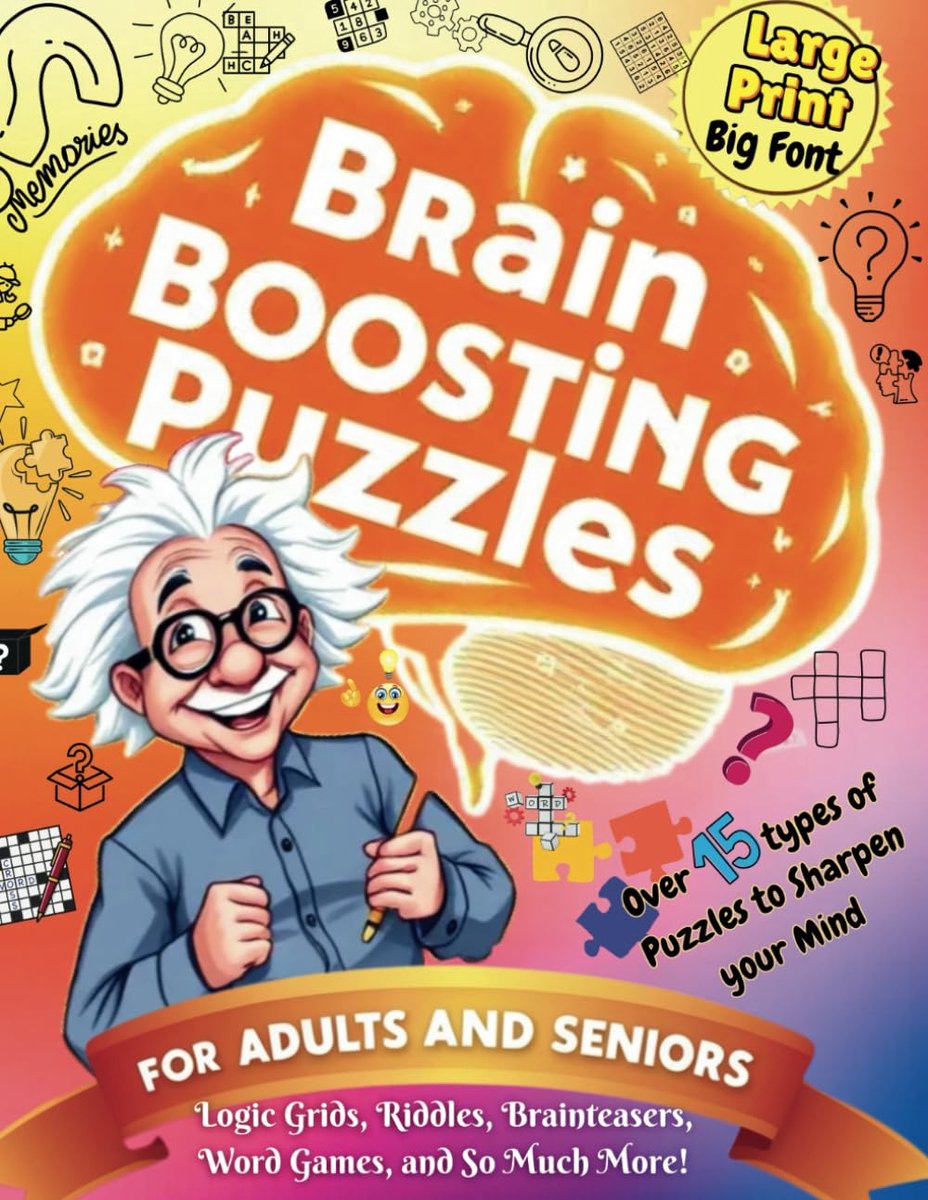SnelShoppen - Brain Boosting Puzzels voor Volwassenen en Senioren - Logische Roosters, Ontspannende Woordspellen, Spannende Breinbrekers in Groot Lett