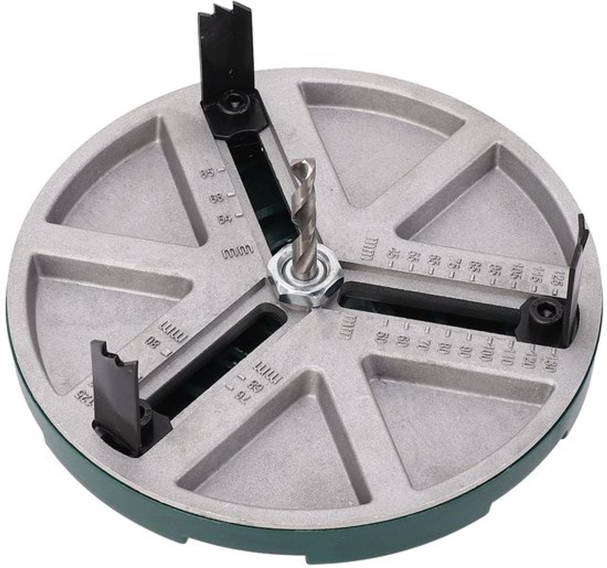 Gatenzaag Verstelbaar 45-130mm - Gatenzaagset voor Houtbewerking - Multifunctioneel Gereedschap - Aluminiumlegering - Eenvoudig te Gebruiken - Boorgatzaag