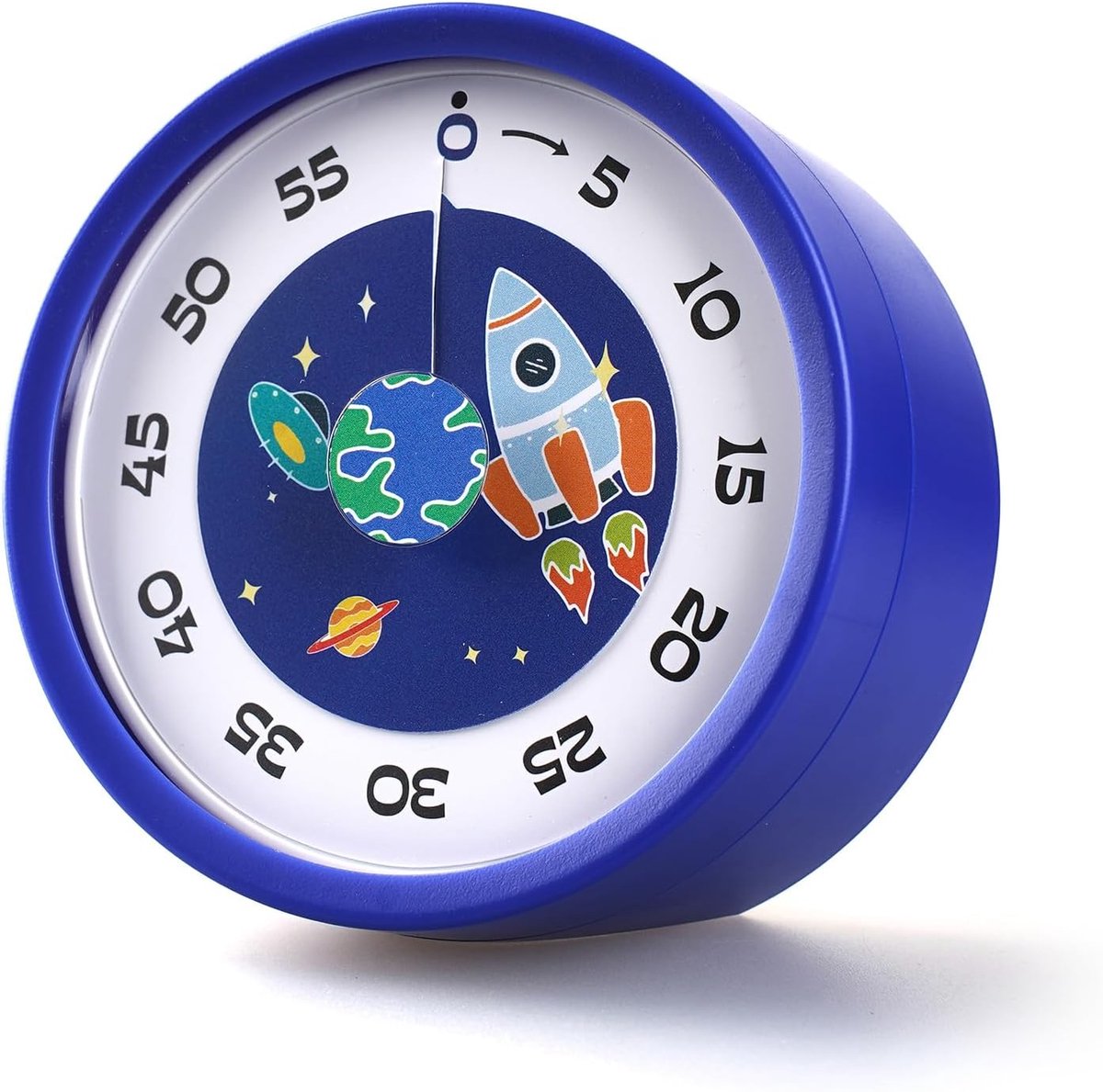 Visuele timer voor kinderen, 60 minuten stopwatch voor kinderen met magneet - ShopVlot