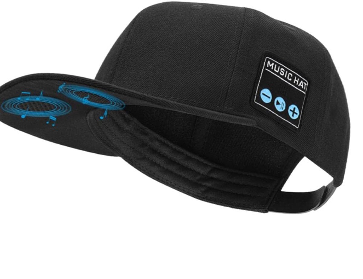 SnelShoppen - Muziekhoed met Bluetooth Speaker, Draadloze Baseball Cap met Bluetooth 5.0, Verstelbare Sporthoed voor Feesten, Camping en Buitensporten