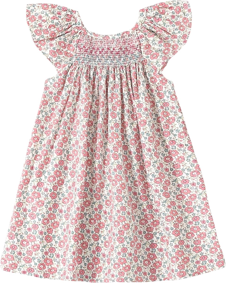 Currero Zomerjurk Meisjes Zomerjurken Kinderen Jurk Meisje Ibiza Stijl Sundress Kinderkleding 9-12 Maanden Perzik